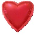 Foto do produto Balão de coração vermelho