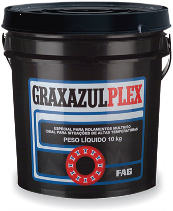 Graxa para rolamentos - Graxa azul PLEX - FAG - Balde de 10kg