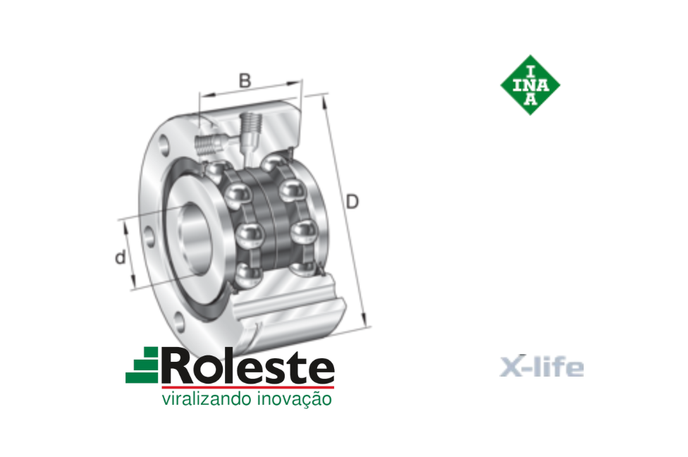 ZKLF 3080-2RS-XL -Rolamento axial de esferas de contato angular -fusos - medias INA-FAG-SCHAEFFLER - distribuidor FAG-INA -ball screw bearings INA - Super precision bearings - medias INA-spindellager
