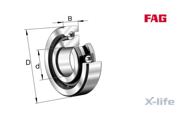 BSB50100-SU-XL - Rolamento de precisão para fusos de esferas-spindle bearings FAG - super precision bearings-spindellager