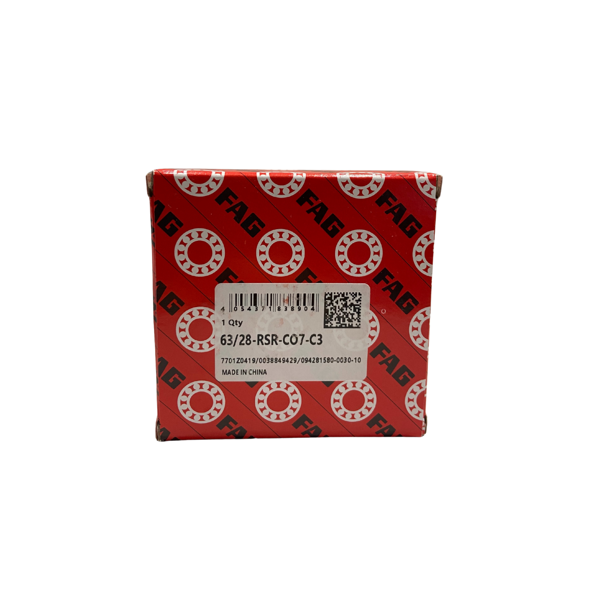 63/28-RSR-C3 - Rolamento Virabrequim para motocicleta - FAG
