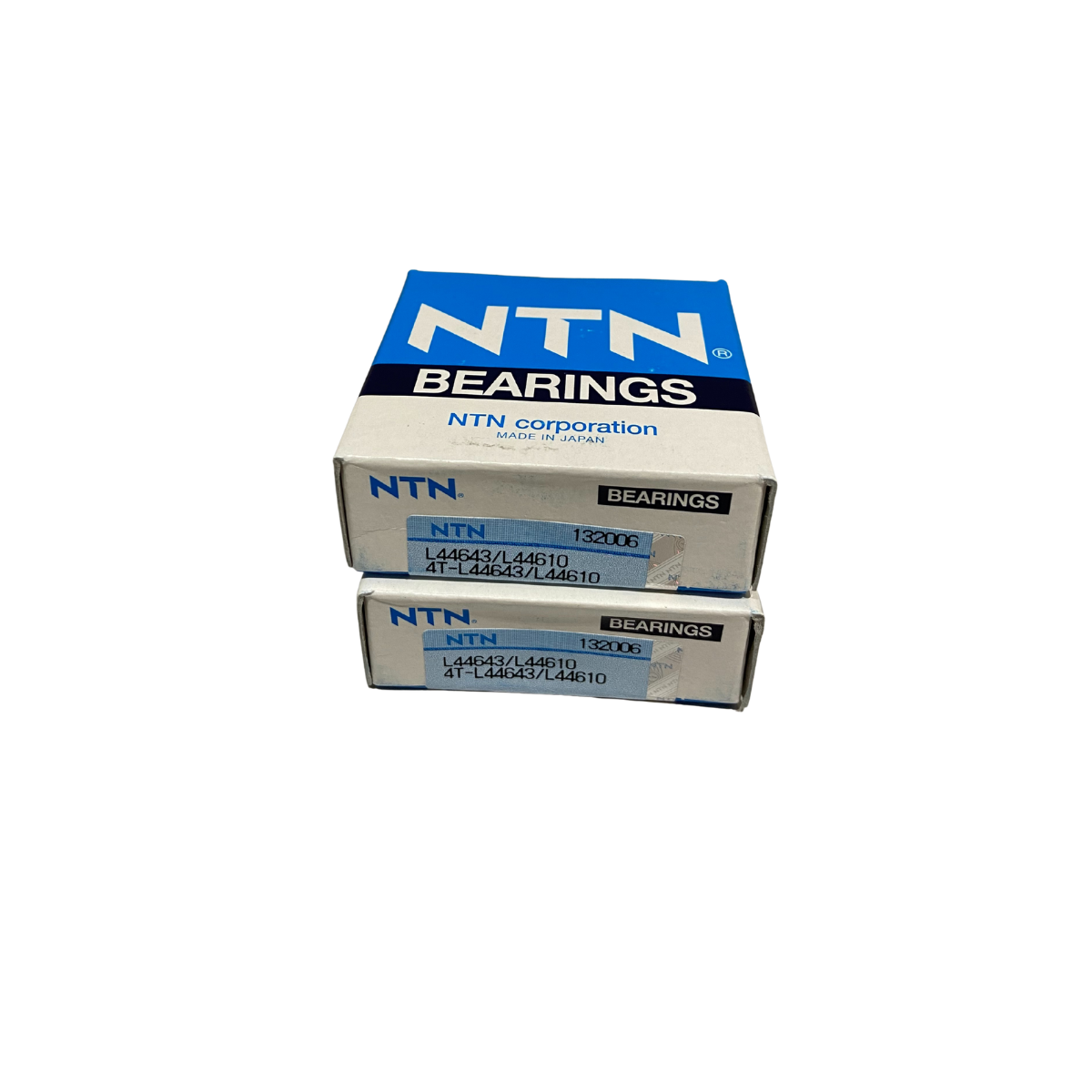 KIT com 2 rolamentos 44643/610 - marca NTN