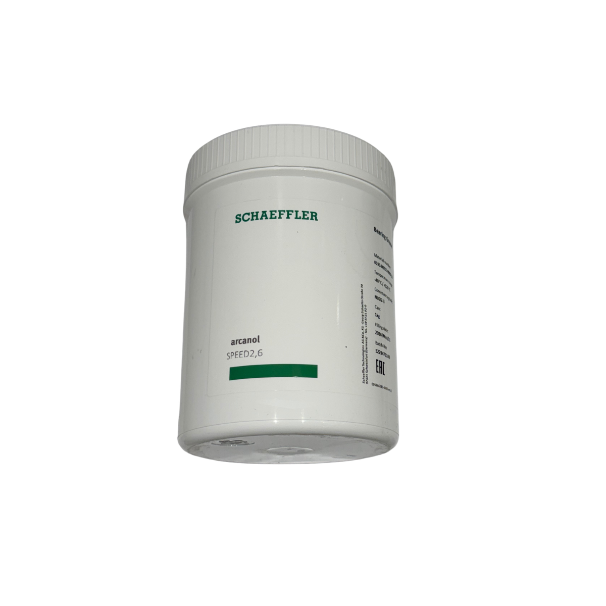 Graxa para rolamentos de alta rotação - ARCANOL SPEED 2,6 - Graxa para rolamento ARCANOL SPEED 2,6 - 1Kg