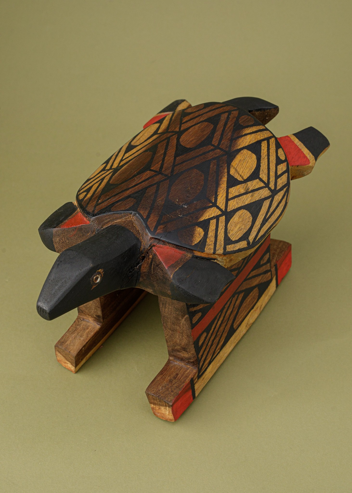 Tartaruga de madeira -  Kamayurá 