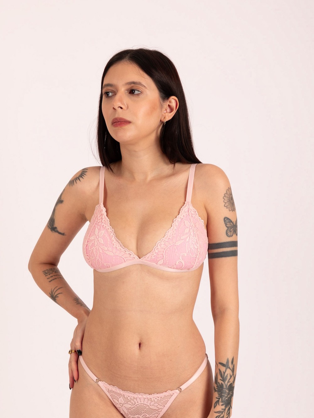 Conjunto Olivina Rosa Bebê