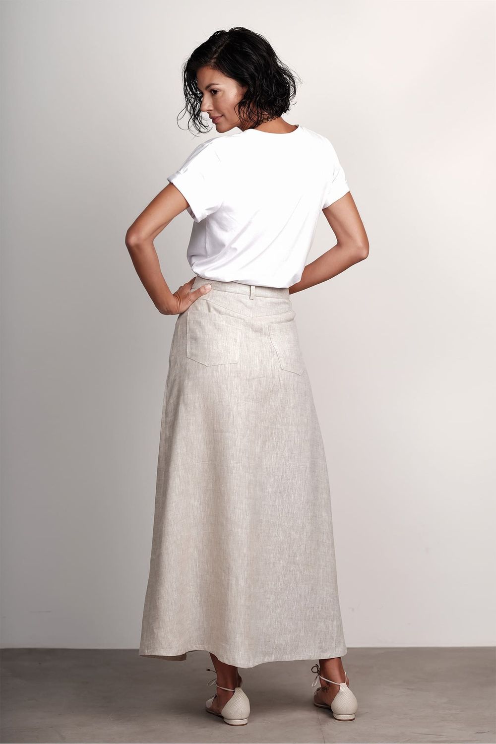 T-Shirt Decote Careca Evita 