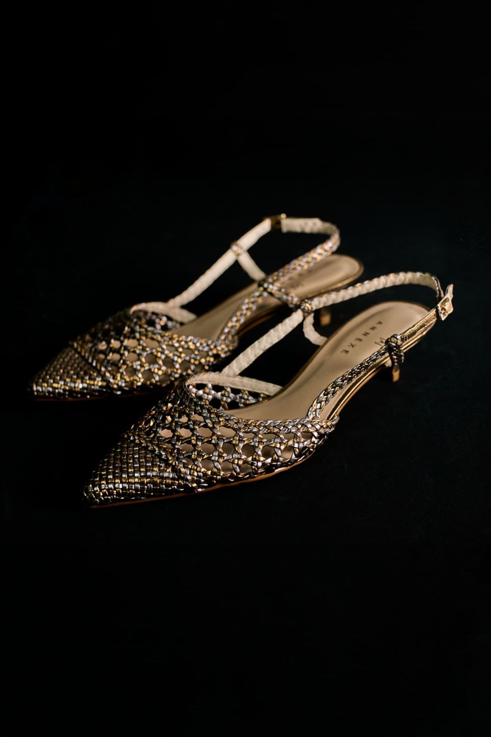 Sapato Tresse Salto 03 Bronze 