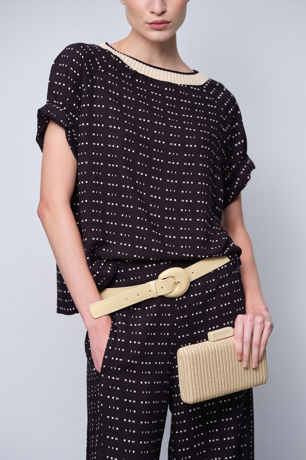 Clutch Palha Natural Maira