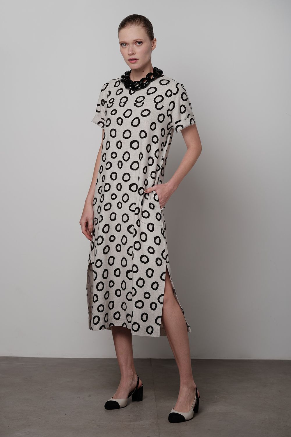 Vestido Brisa Linho Estampado