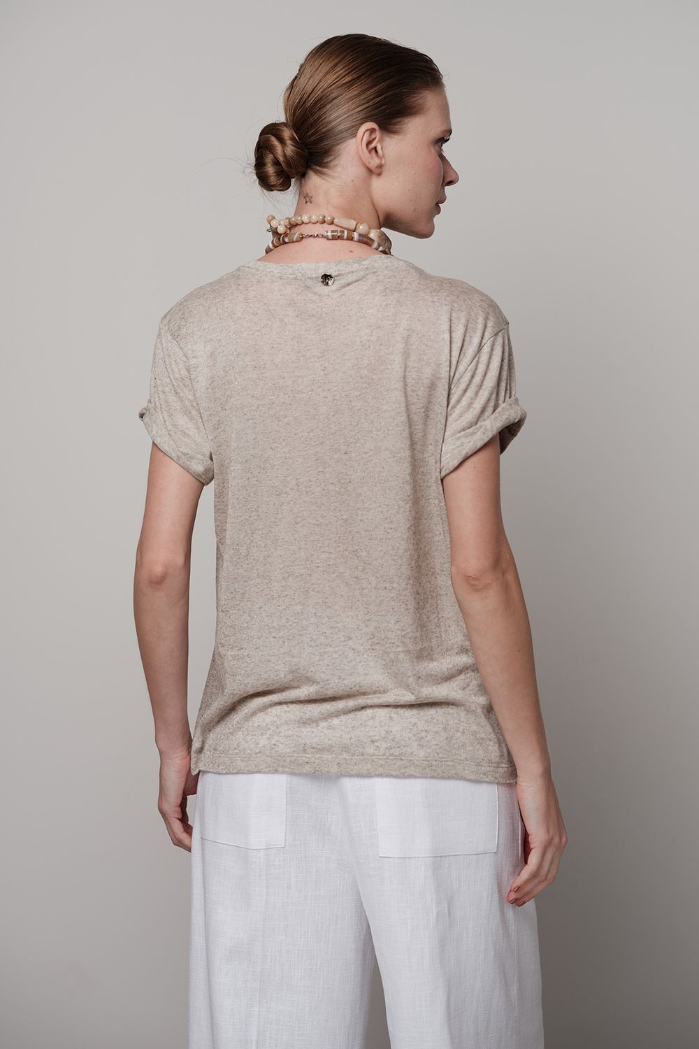 Camiseta Bege Ava