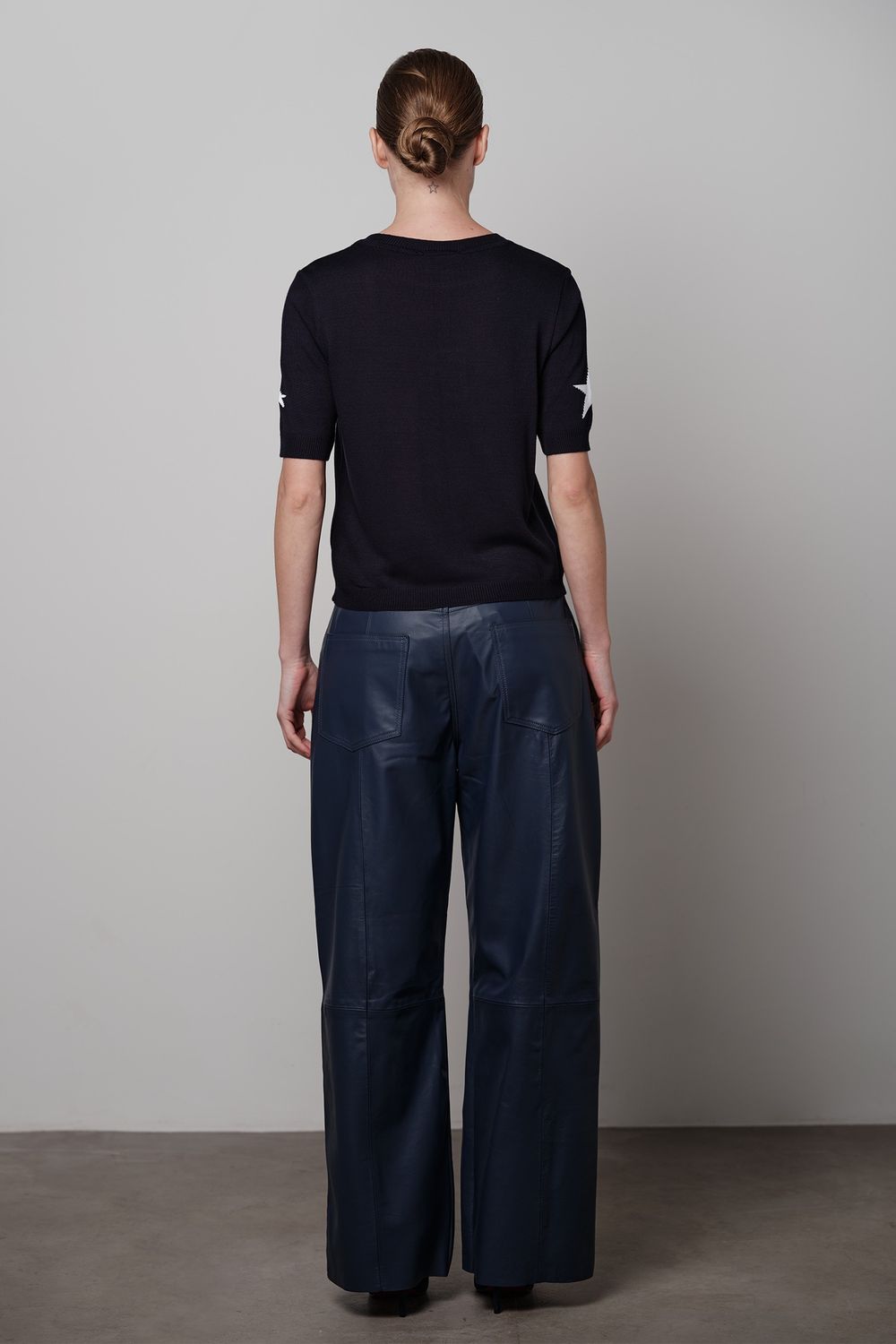 Blusa Trico Marinho Estrela