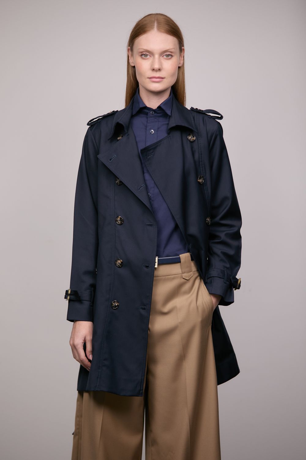Trench Coat Marinho Chiara CB