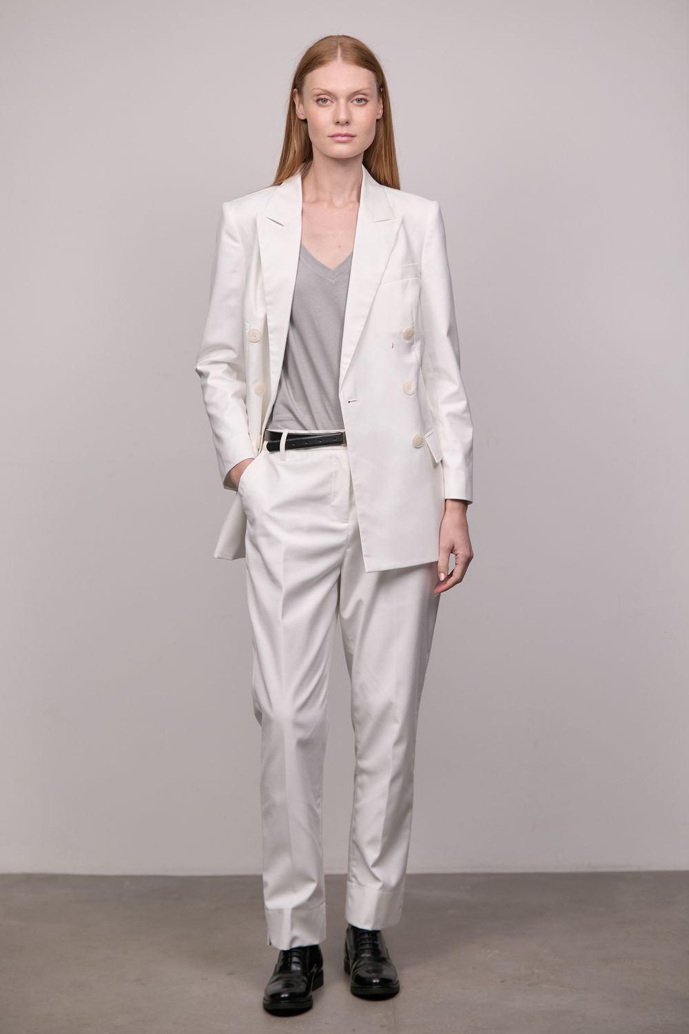 Calça Alfaiataria Off White Francesca CB 
