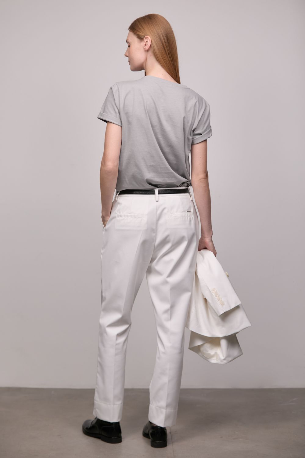 Calça Alfaiataria Off White Francesca CB 