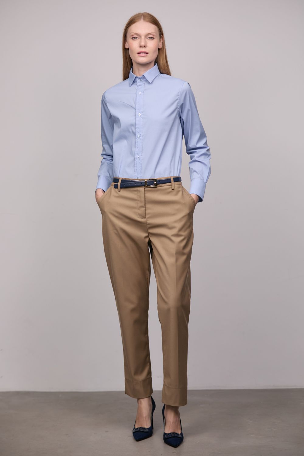 Calça Alfaiataria Camel Francesca CB 