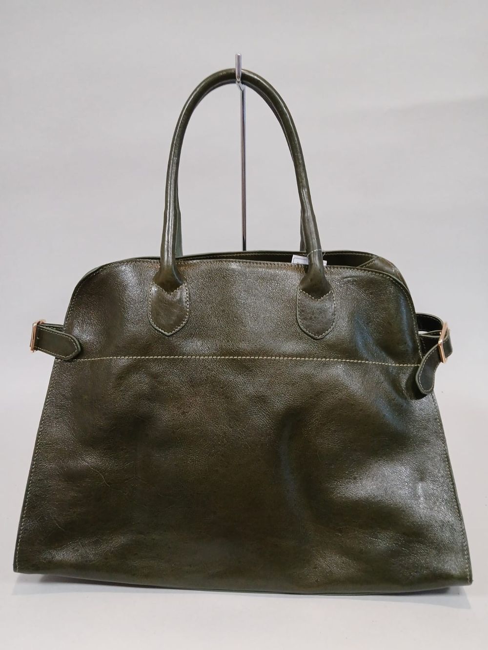 Bolsa Shopper  Couro Verde Lais