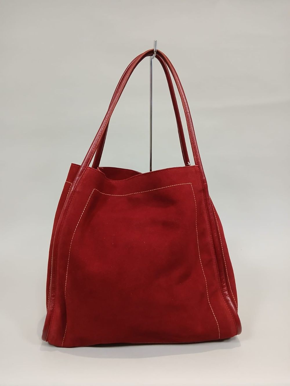 Bolsa de Camurça Bordô Livia