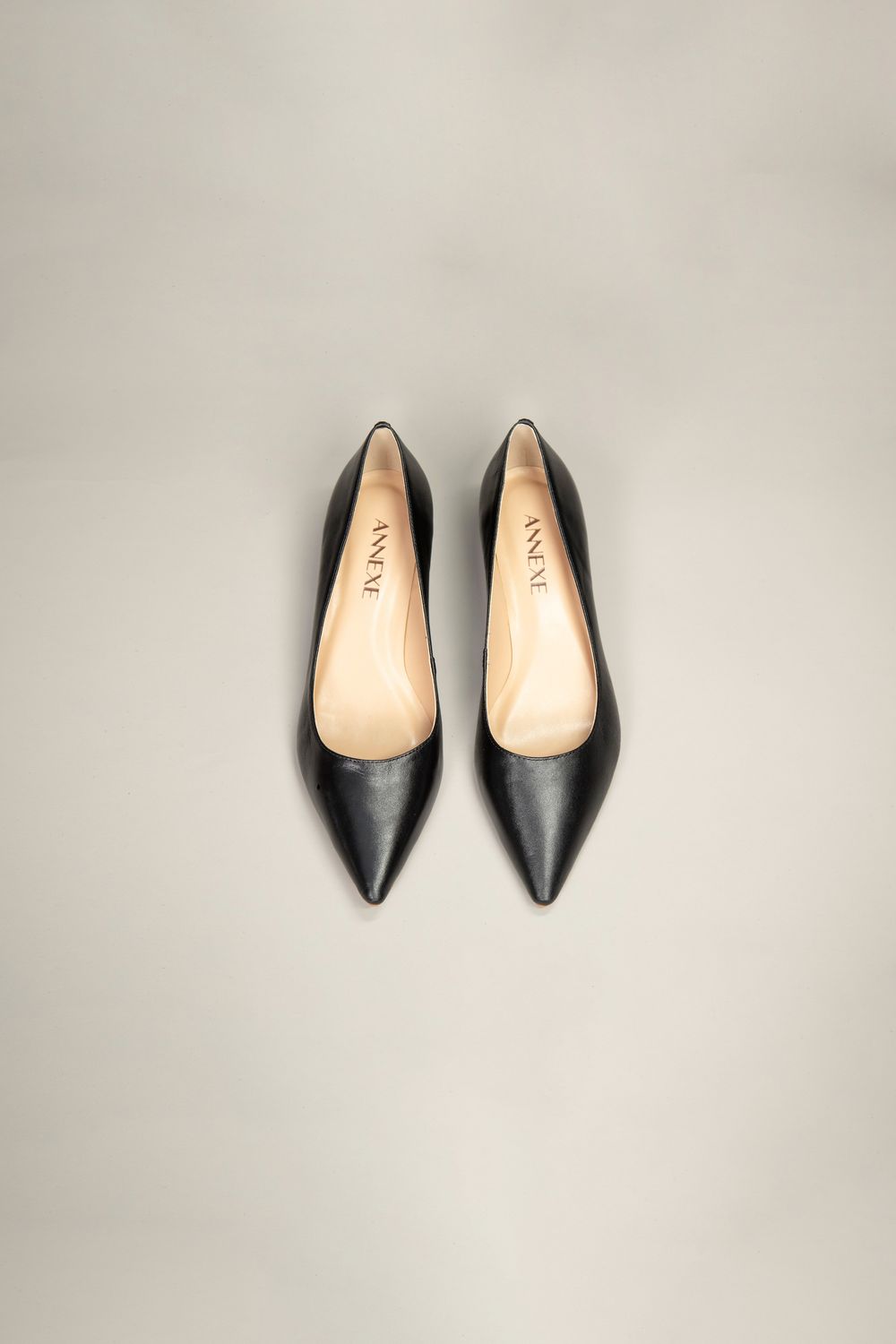 Scarpin Couro Preto Vanessa