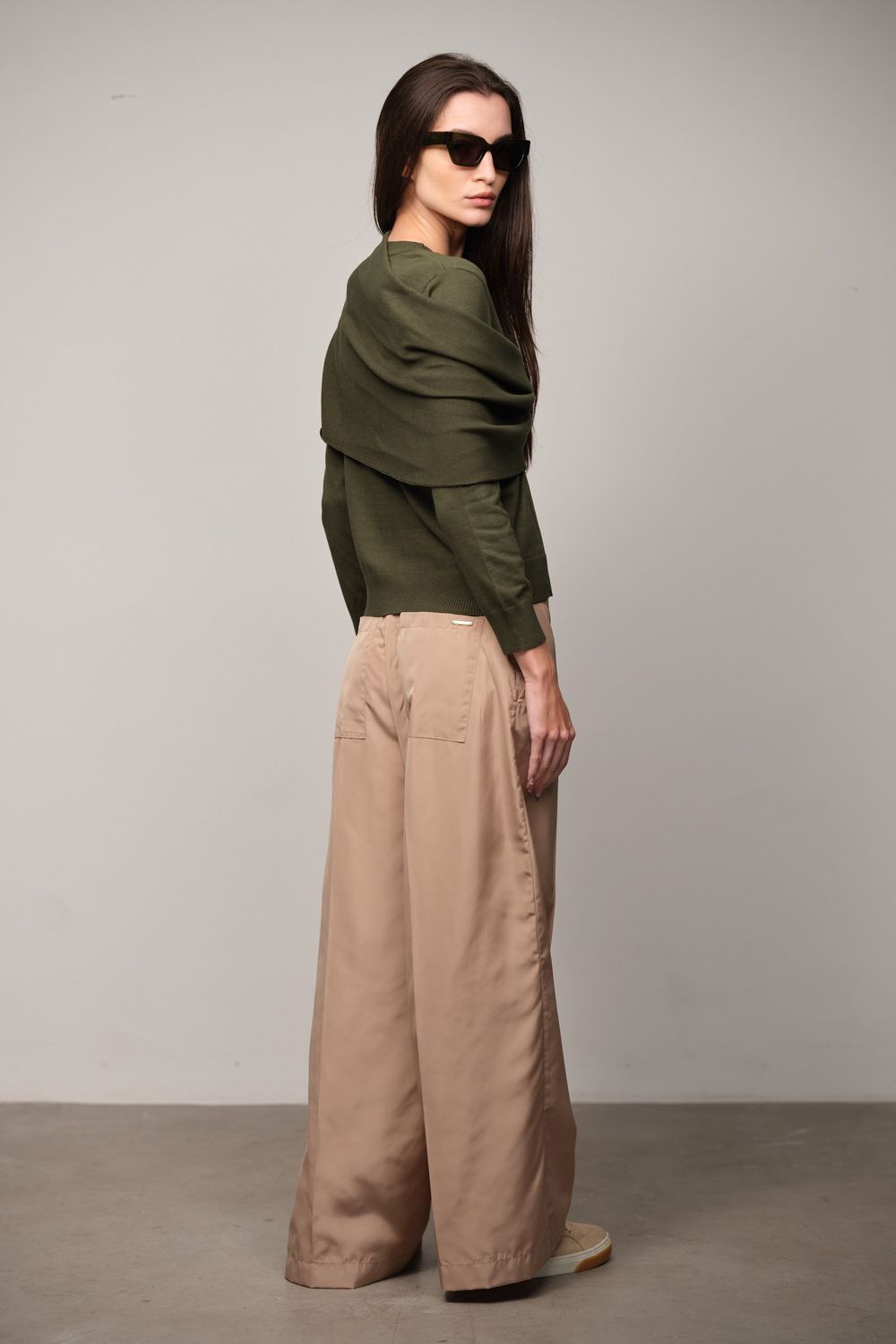Xale Verde  Militar Danielle