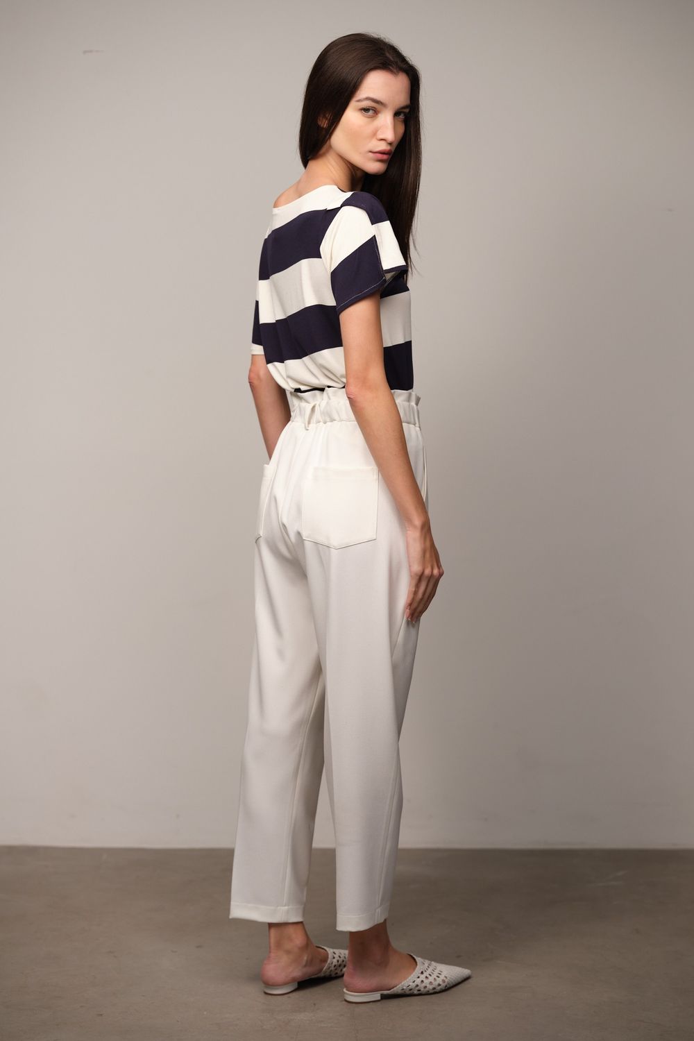 Mule Tresse Off White Margot