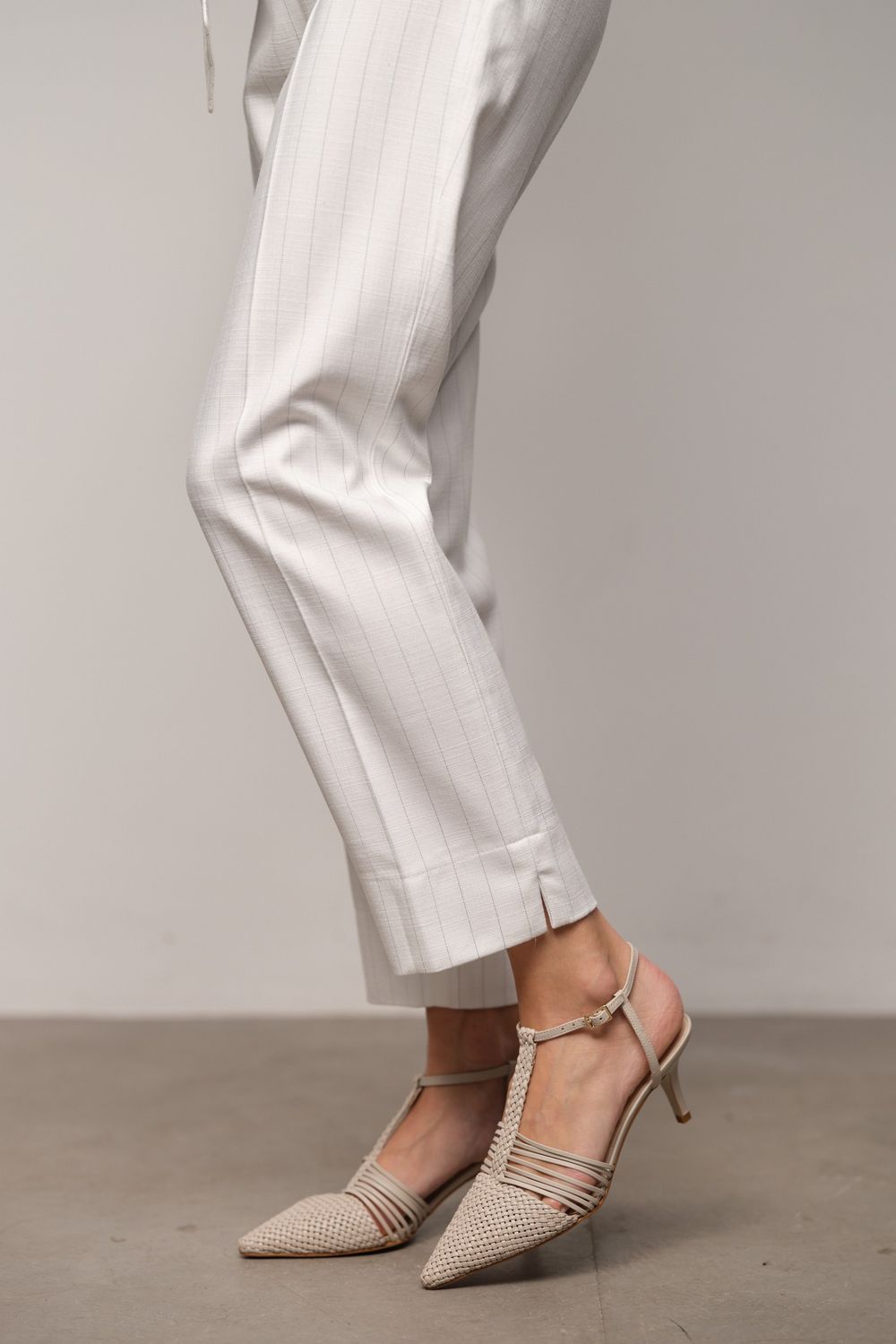Calça Alfaitaria Risca de Giz Isabel 