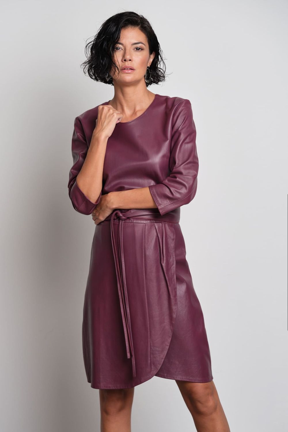 Vestido Pelica Marsala Martina