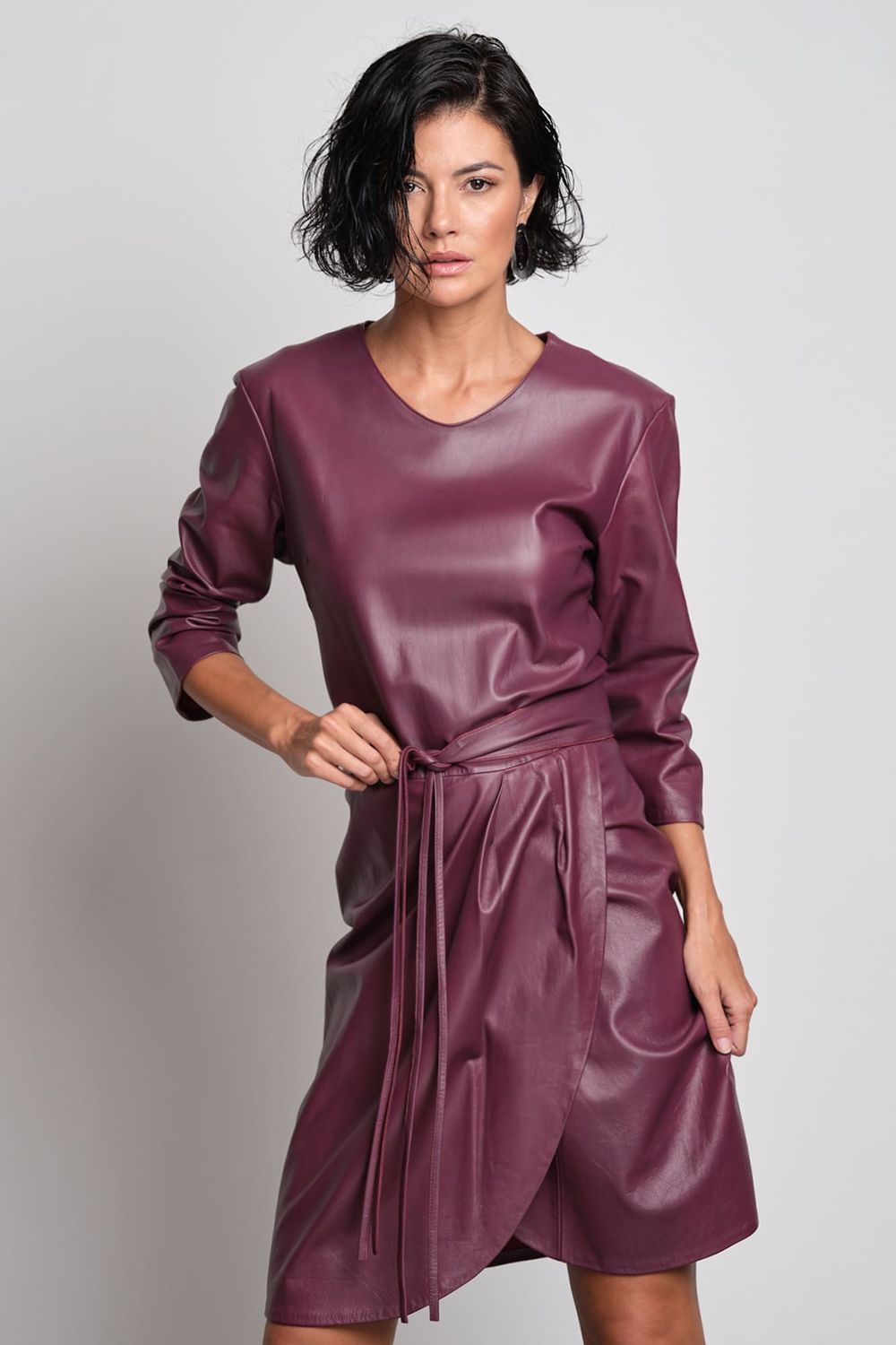 Vestido Pelica Marsala Martina