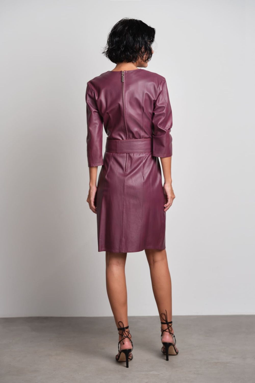 Vestido Pelica Marsala Martina