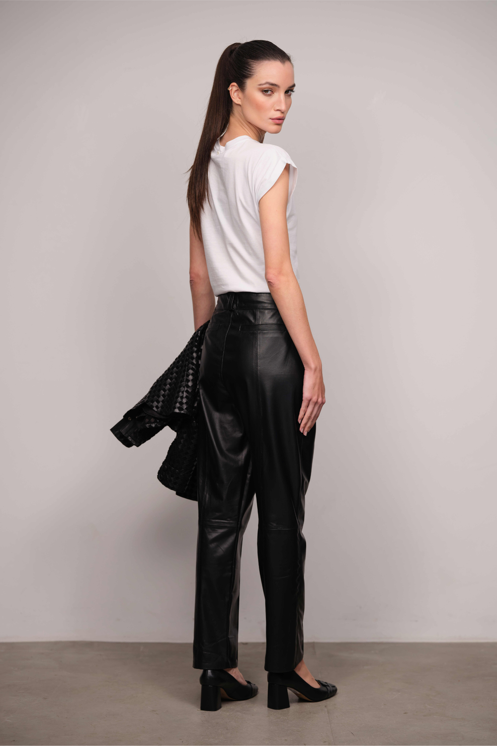 Calça Pelica Preta Melinda