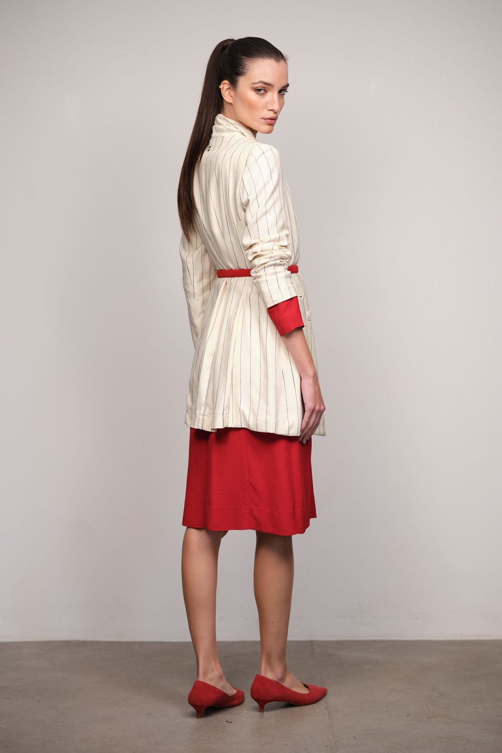 Maxi Blazer Risca de Giz