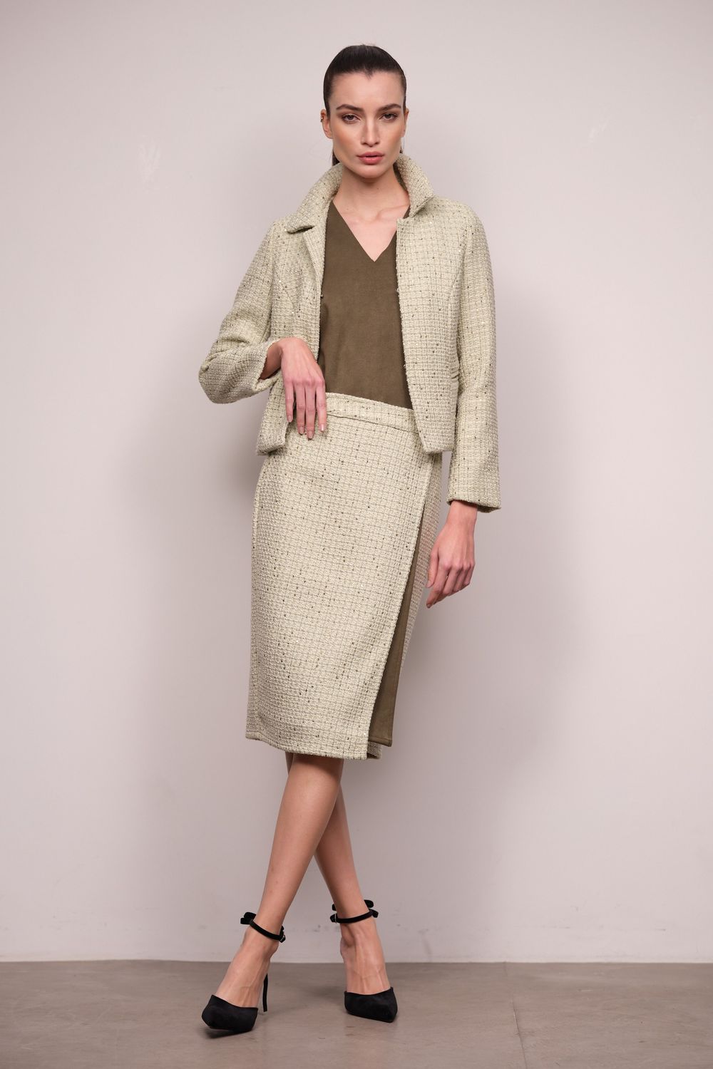 Top Suede Florença Verde