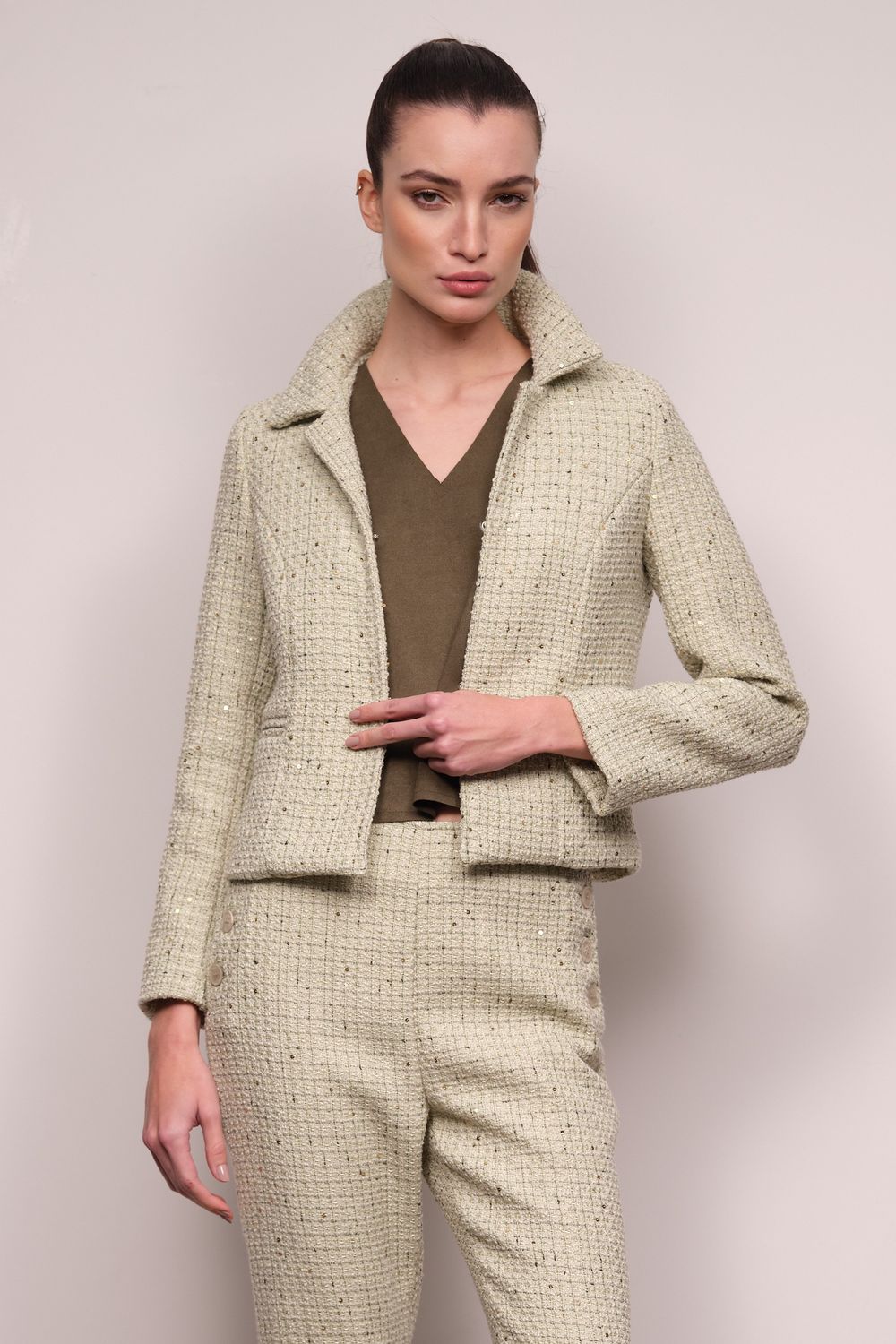Top Suede Florença Verde