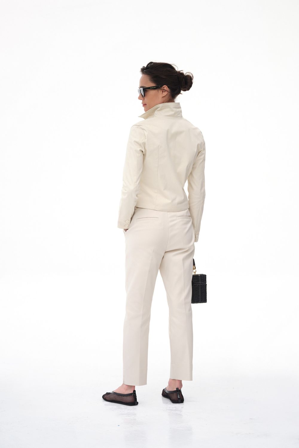 Calça Sarja Off White Malu