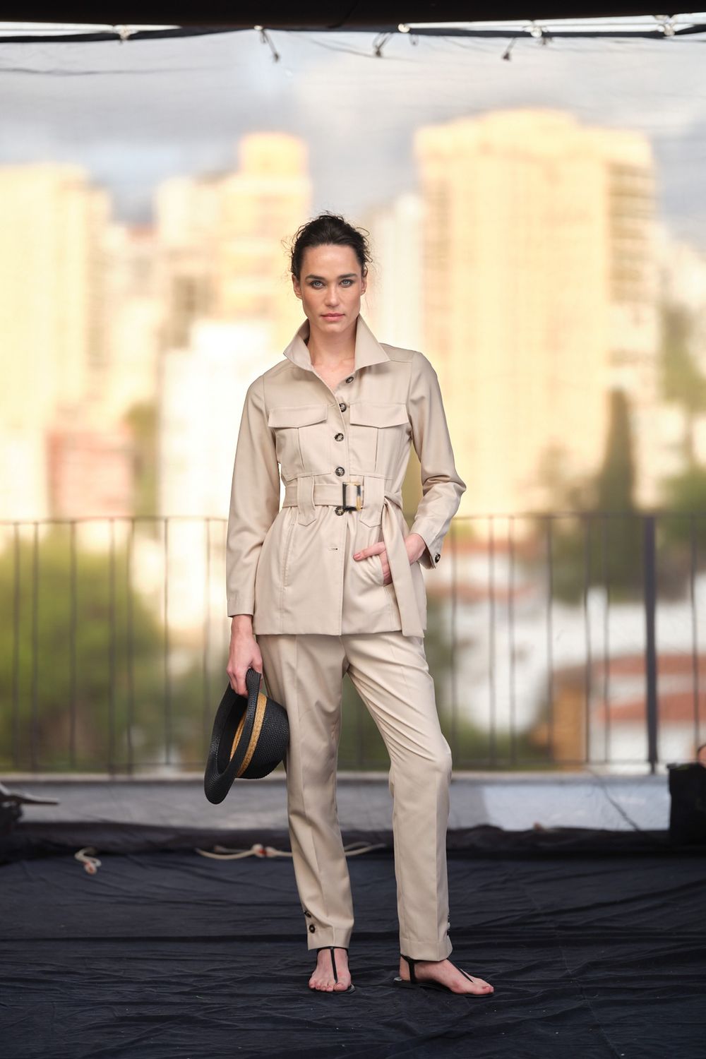 Parka Alfaitaria Areia Antonella