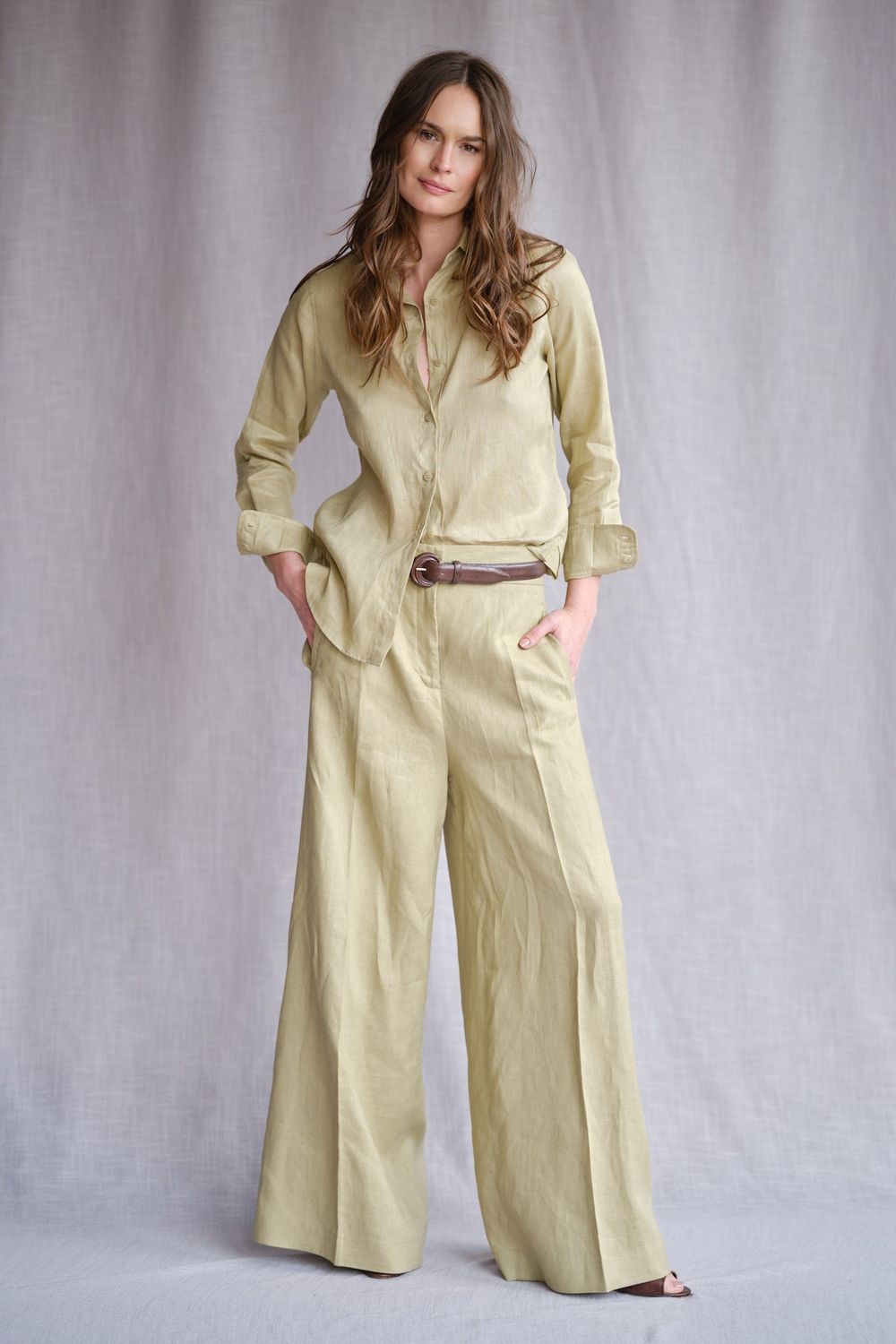 Camisa Linho Cana Valentina CB