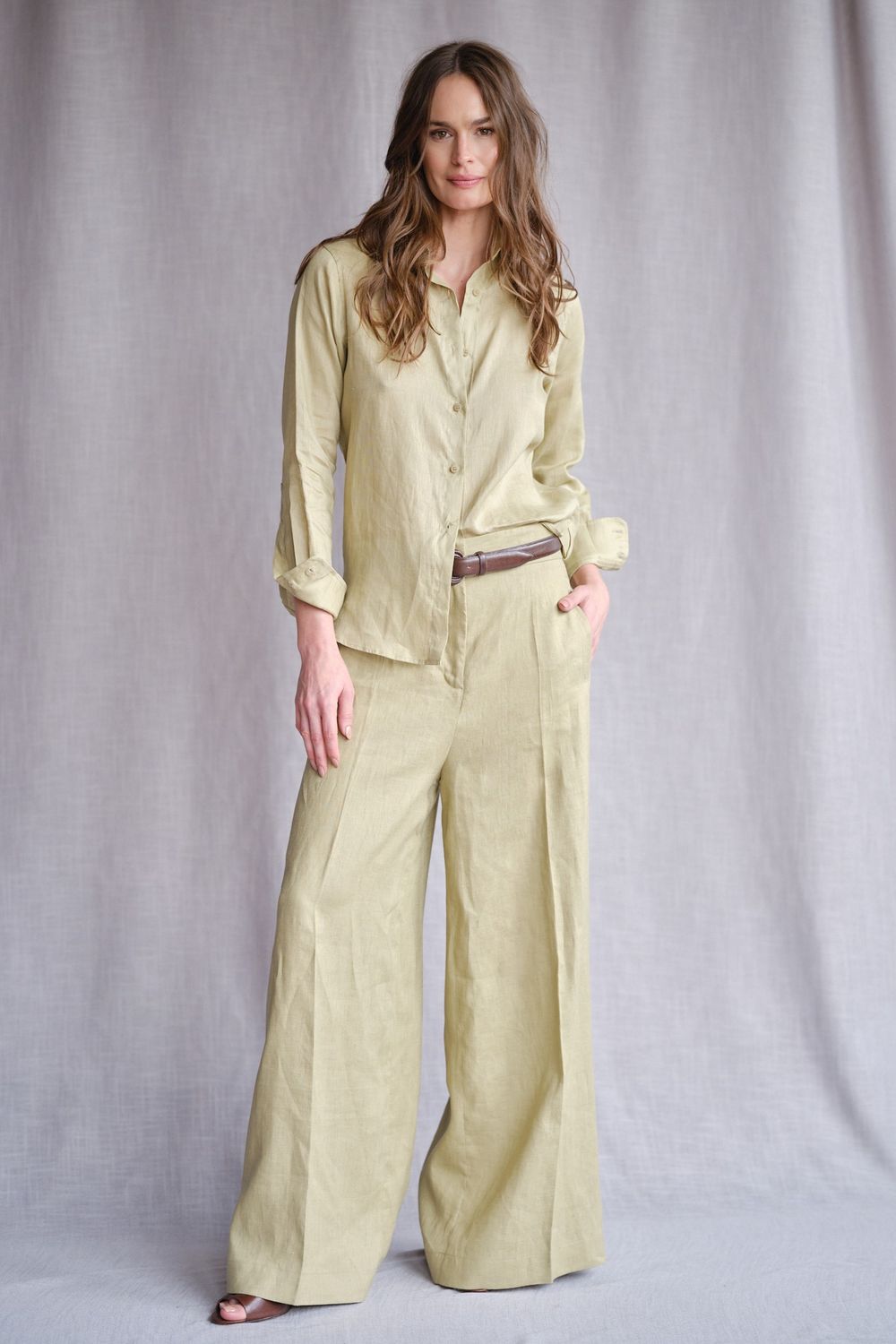 Camisa Linho Cana Valentina CB