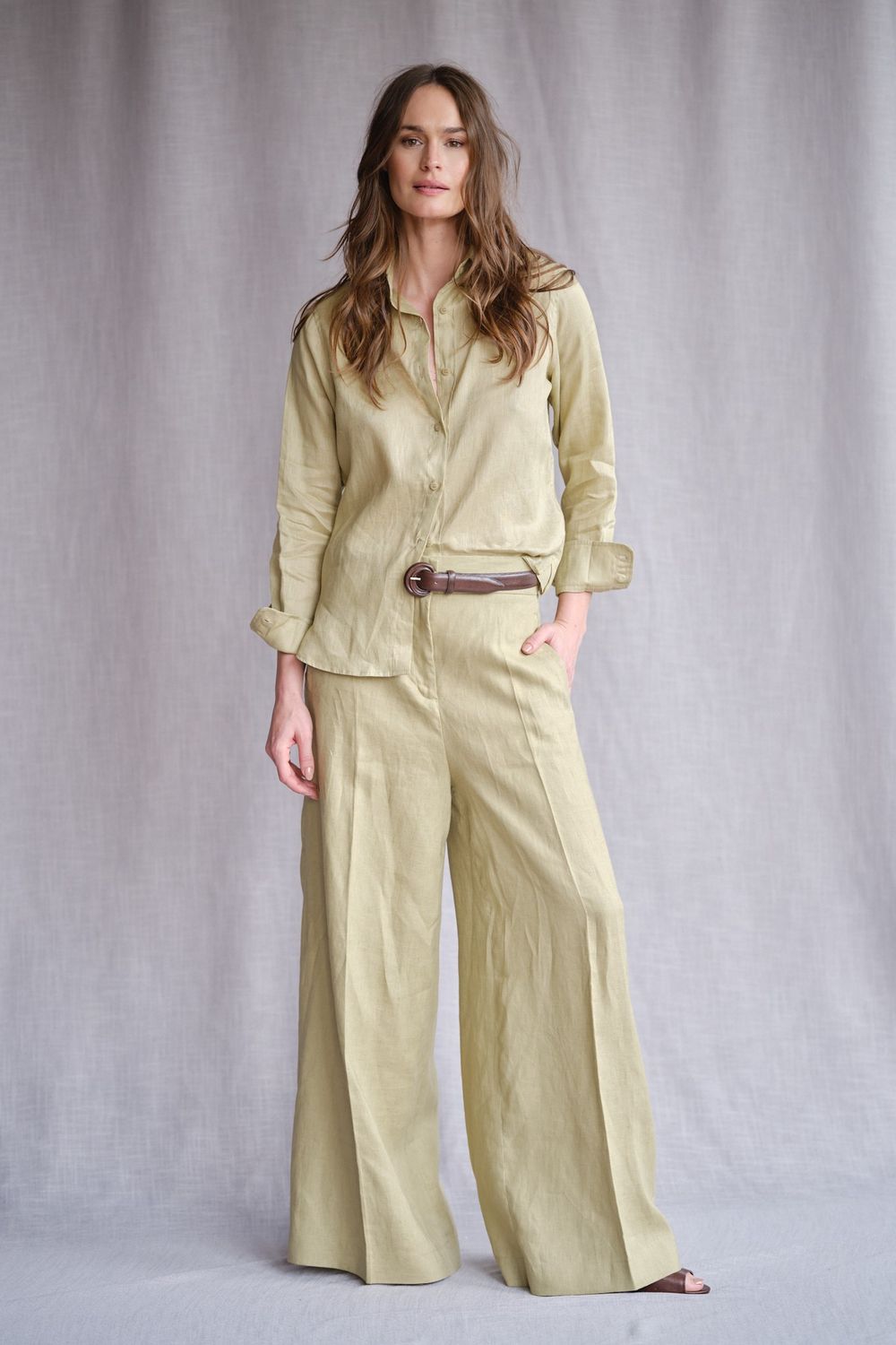 Camisa Linho Cana Valentina CB