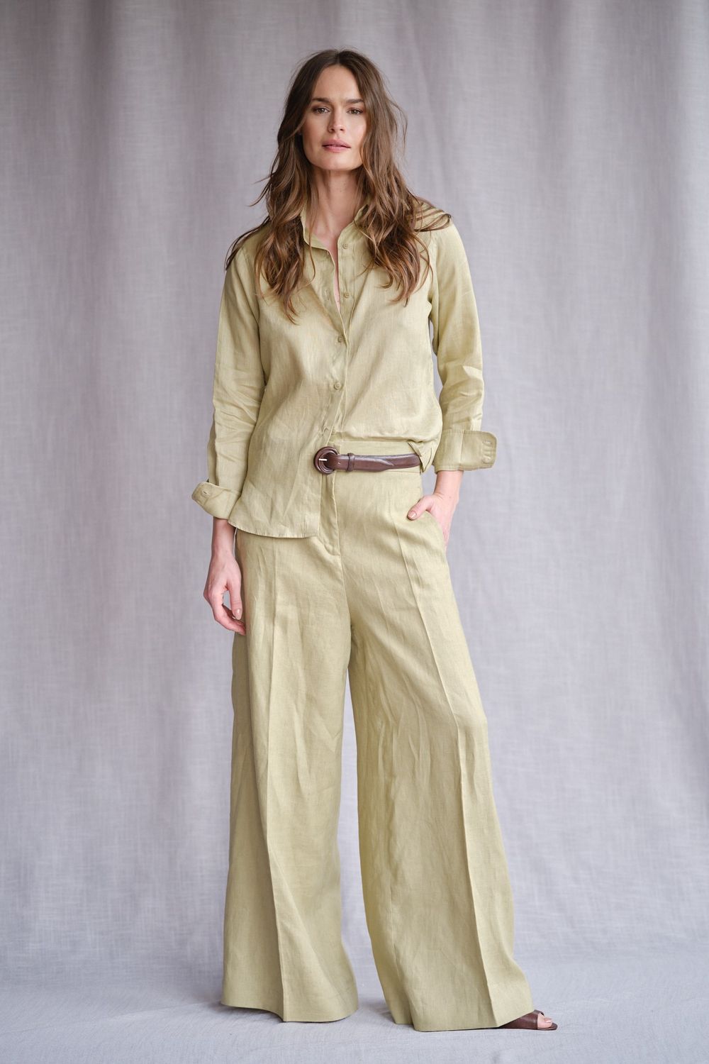 Camisa Linho Cana Valentina CB