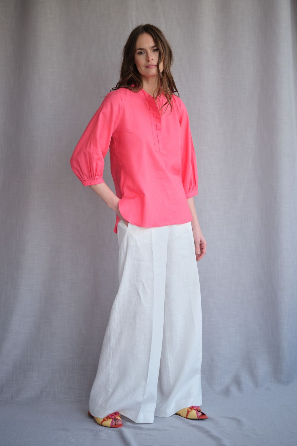 Blusa Algodão Coral Luiza CB