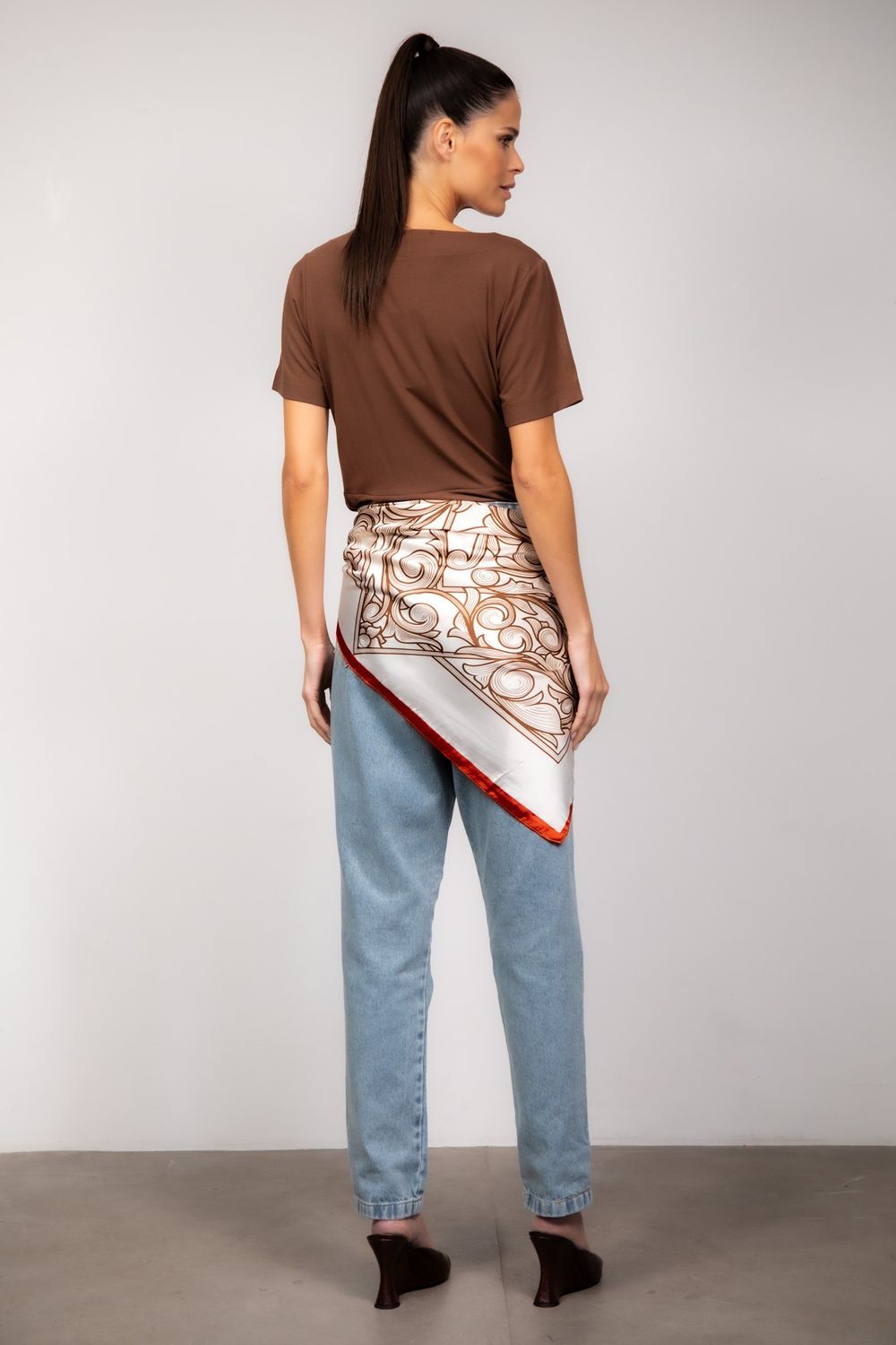 Lenço Estampado Paola