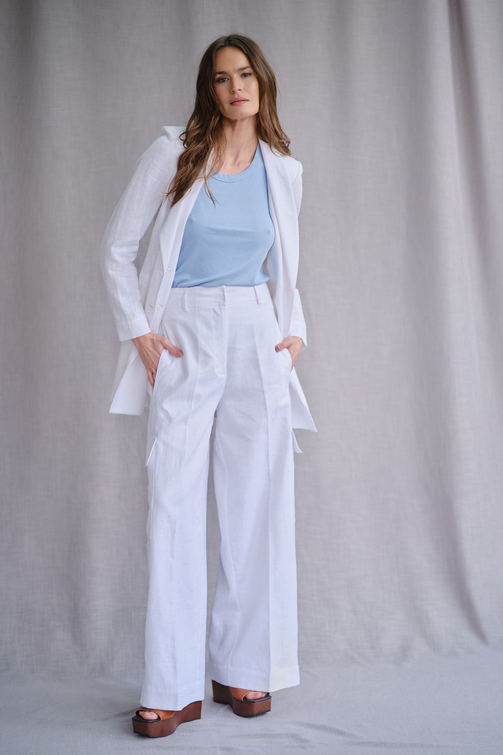 Blazer Rami Branco Célia