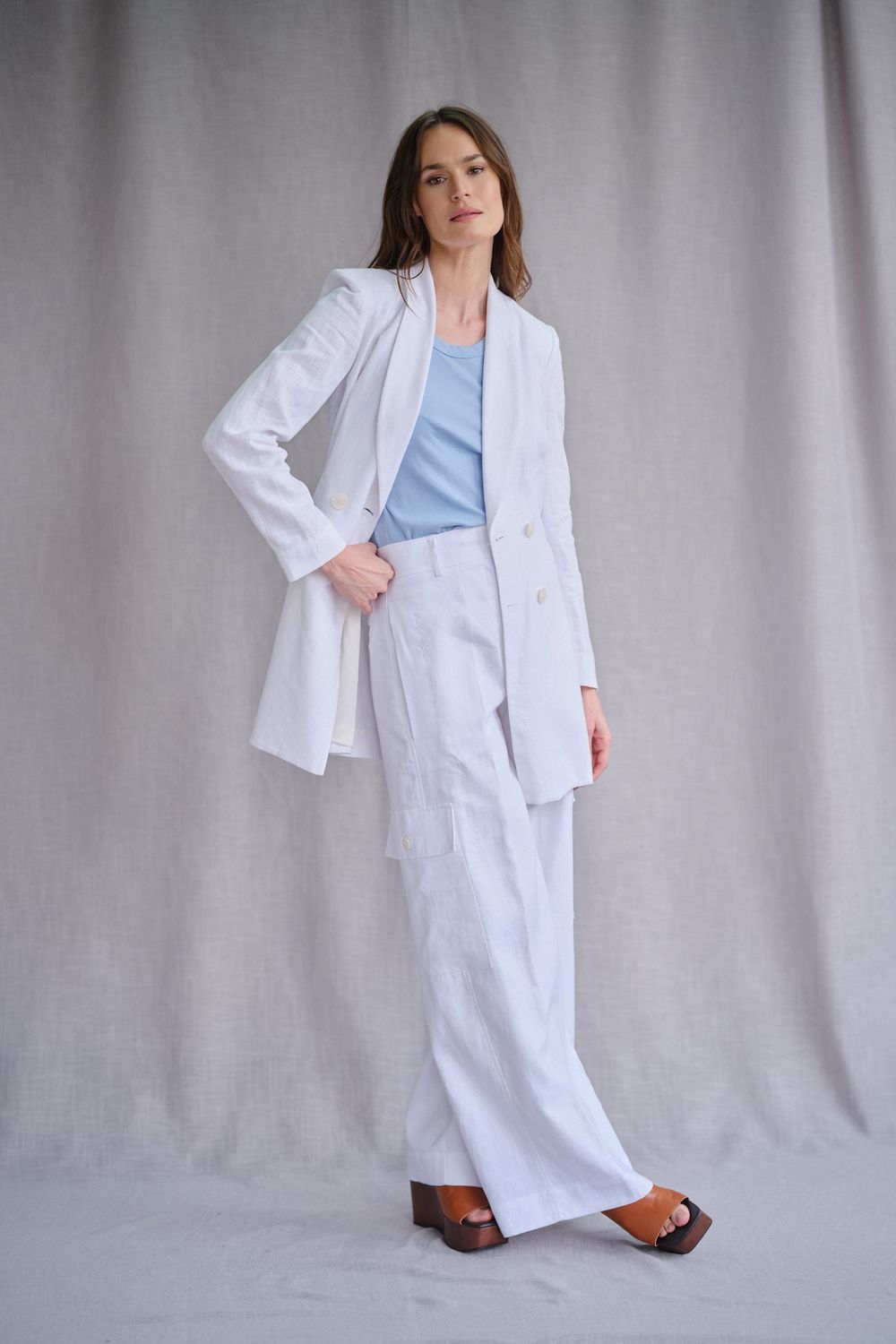 Blazer Rami Branco Célia