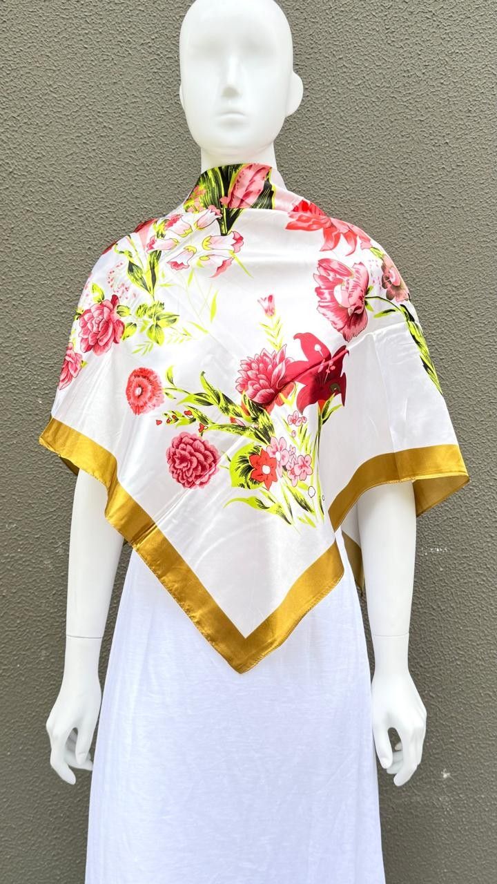 Lenço Estampado Pistache Helena