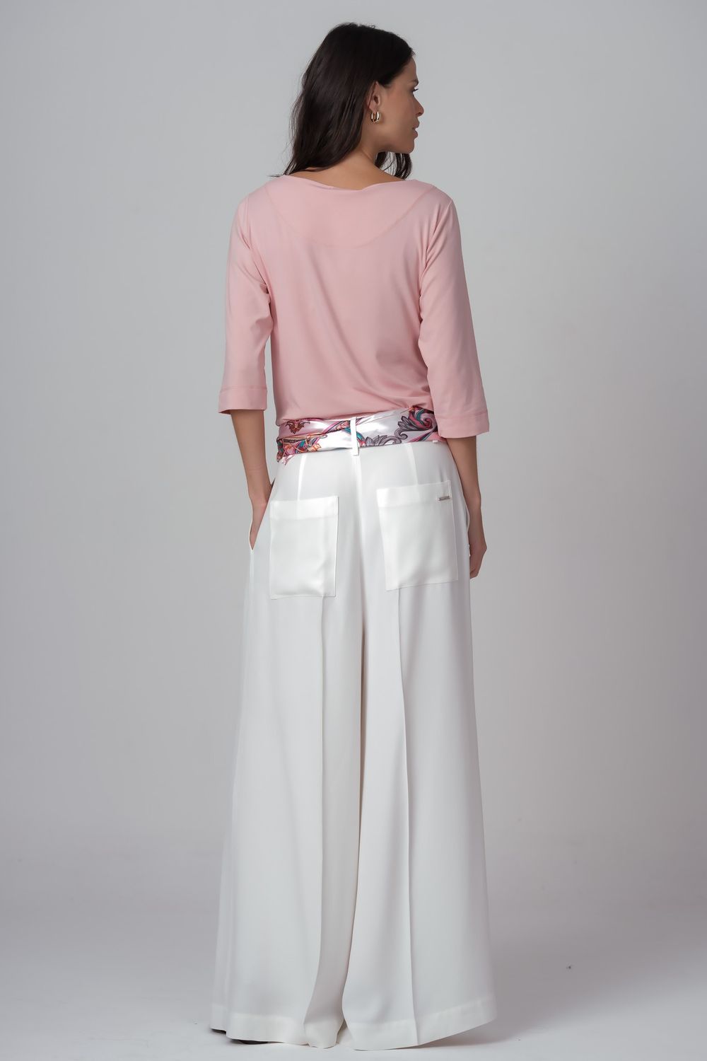 Blusa em Malha Rosa Odete