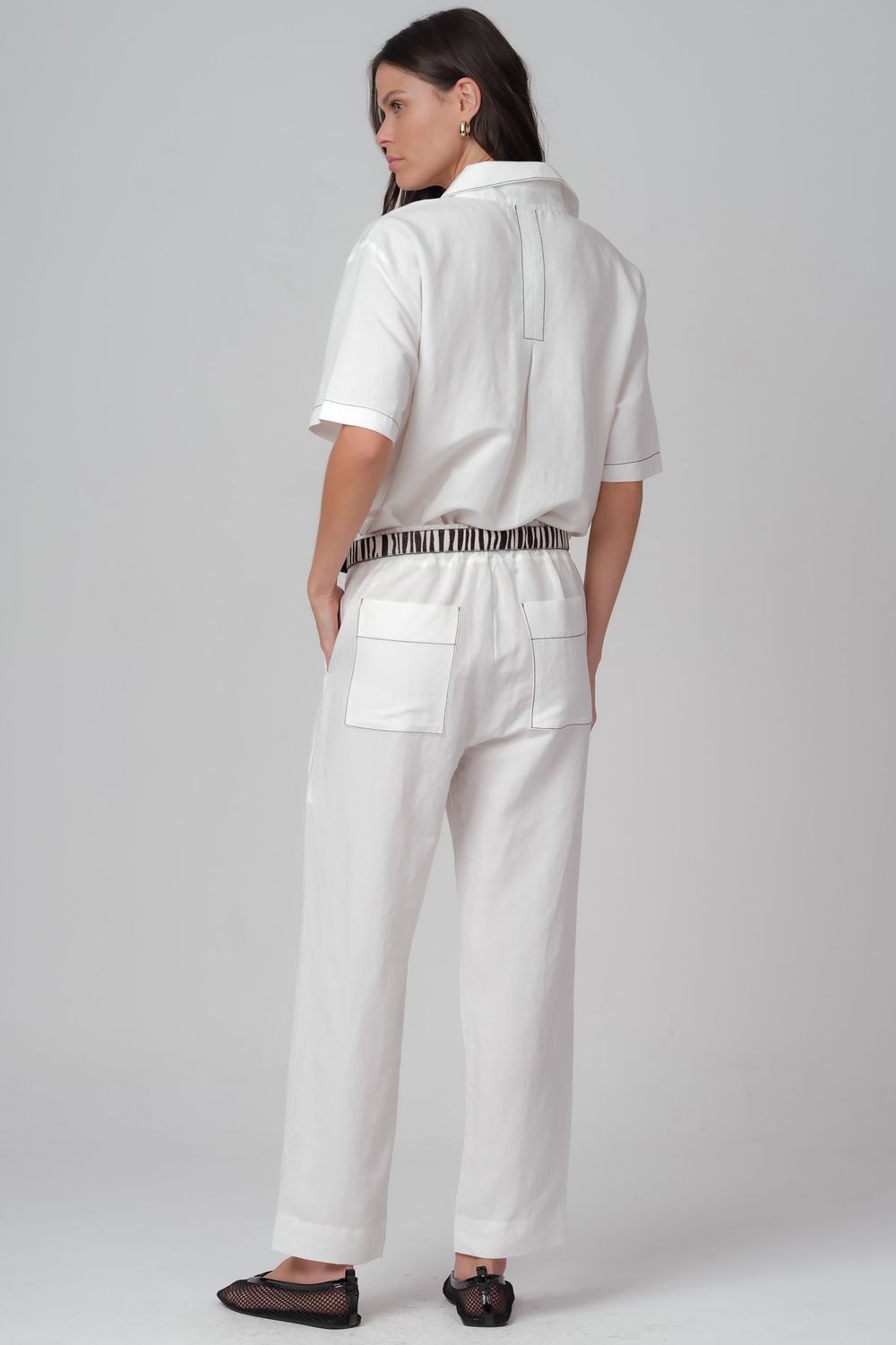 Conjunto Linho Off White Laura