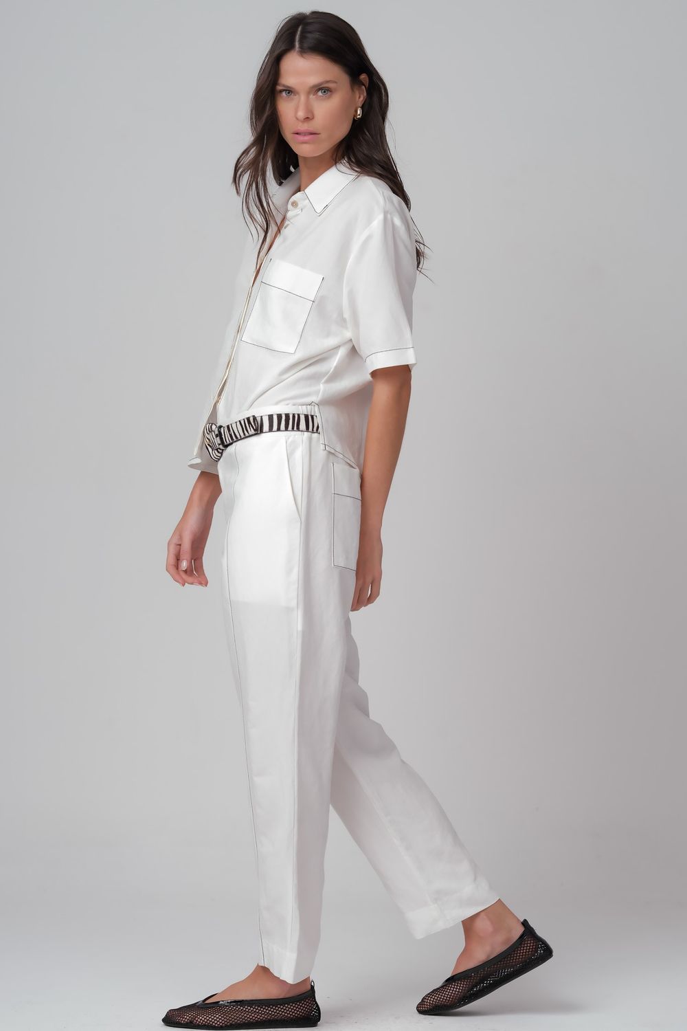 Conjunto Linho Off White Laura