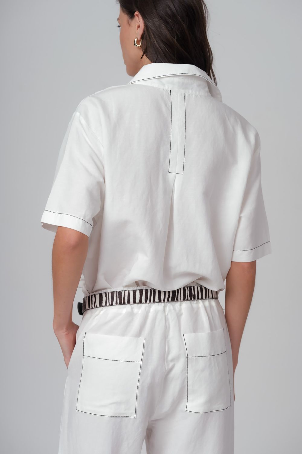 Conjunto Linho Off White Laura