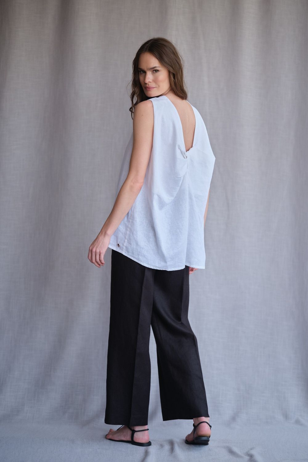 Blusa Linho Off White Verena CB