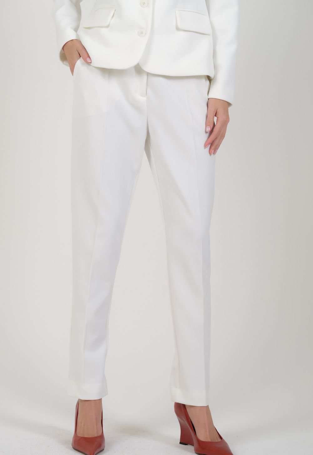 Calça Malha Off White Renata