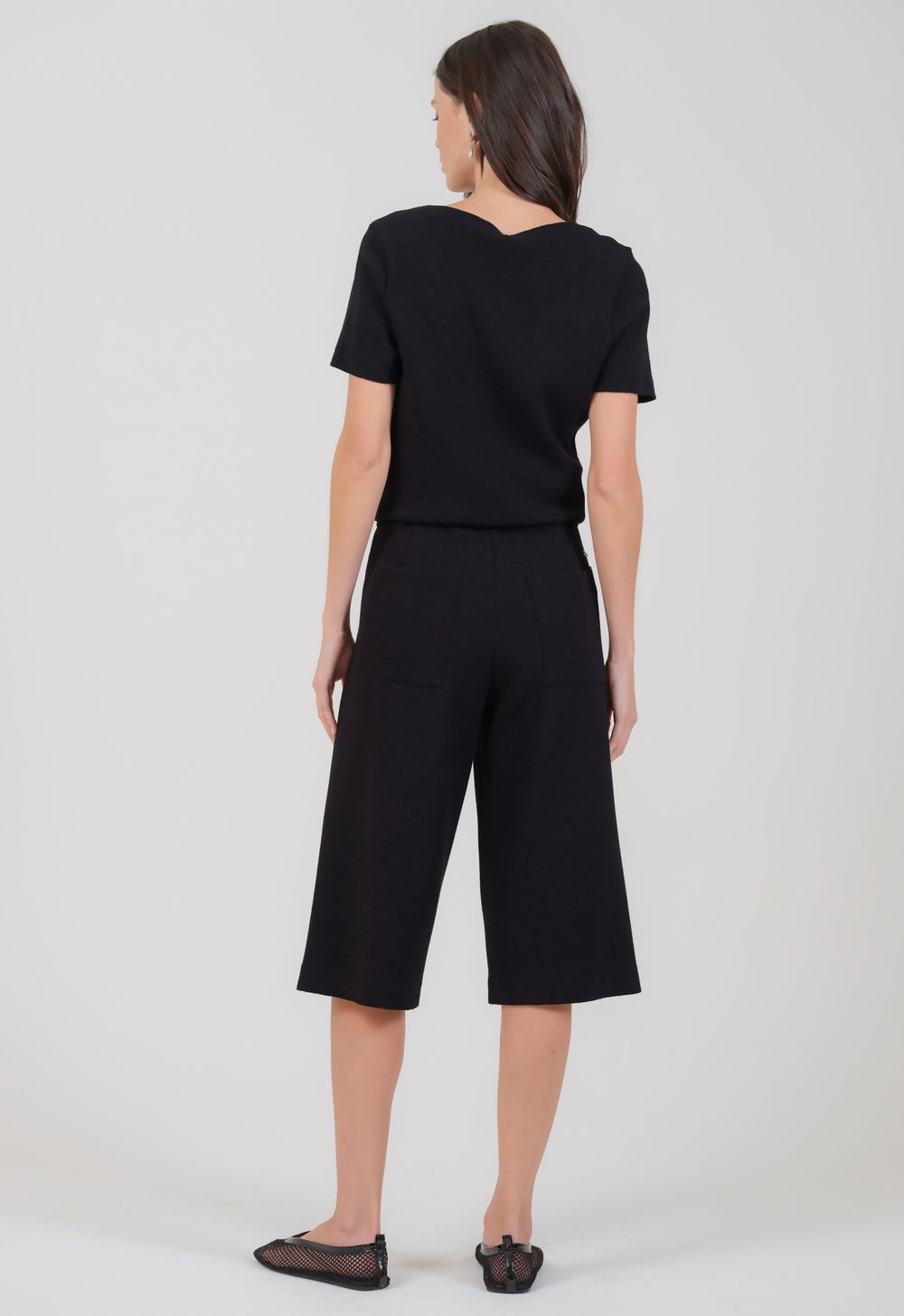 Camiseta Boucle Preto Marisa